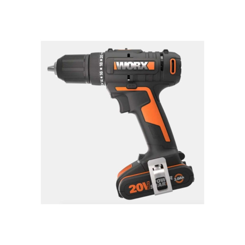 Дрель-шуруповерт WORX WX108 аккумуляторная, 2Ач x2, ЗУ 2А, кейс