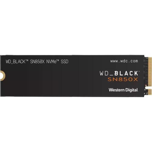 SSD WD Black SN850X (WDS100T2X0E) 1.0TB, M.2(22x80mm), NVMe, PCIe 4.0 x4, 3D TLC