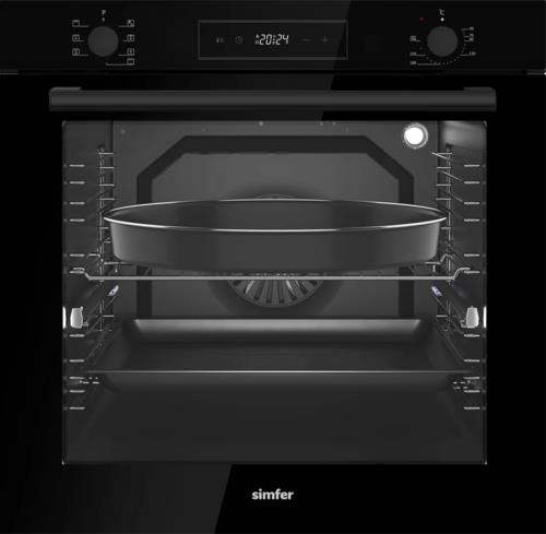 Электрический духовой шкаф Simfer B6ES68177 черный