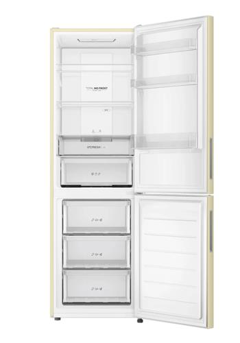 Холодильник с морозильником Haier CEF536CCG бежевый Холодильник с морозильником Haier CEF536CCG бежевый — Дополнительный ракурс