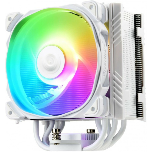 Вентилятор Alseye ETS-T50A-W-ARGB Universal, TDP 230W, 500-1600 RPM, 23.81-71.32CFM, 14-24dB(A), White, ARGB