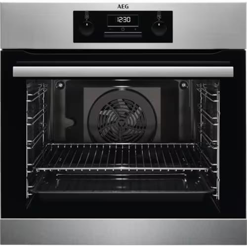 Электрический духовой шкаф AEG BEB331010M серебристый