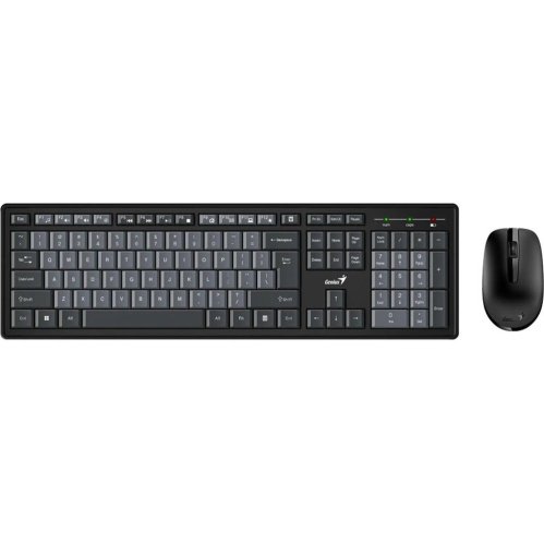 Комплект клавиатура и мышь Genius Smart KM-8200 (31340003421) black/grey USB