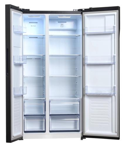 Холодильник Side by Side Hyundai CS5003F черный Холодильник Side by Side Hyundai CS5003F черный — Дополнительный ракурс