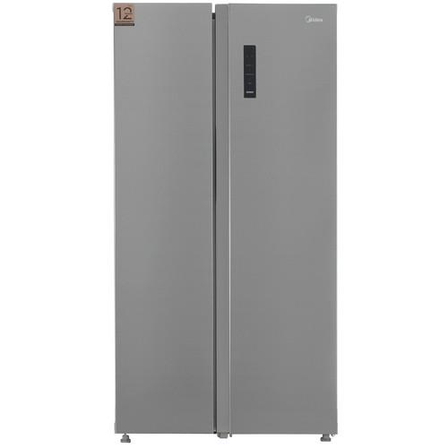 Холодильник Side by Side Midea MDRS710FGE46 серебристый Холодильник Side by Side Midea MDRS710FGE46 серебристый — Корпус и элементы управления