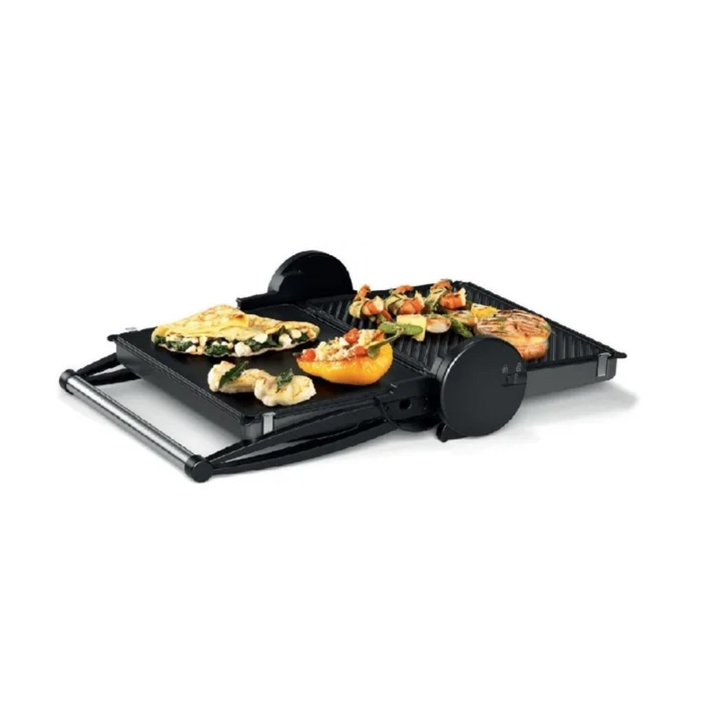 Электрогриль Bosch TCG4215 серебристый/черный — фотография 4