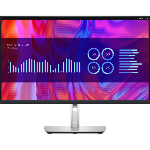 Монитор Dell P2723DE (210-BDEH) черный