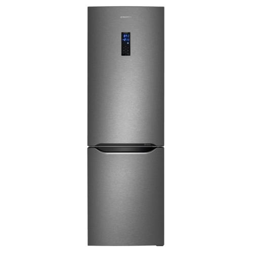 Холодильник с морозильником MAUNFELD MFF187NFIX10 серебристый Холодильник с морозильником MAUNFELD MFF187NFIX10 серебристый — Корпус и элементы управления