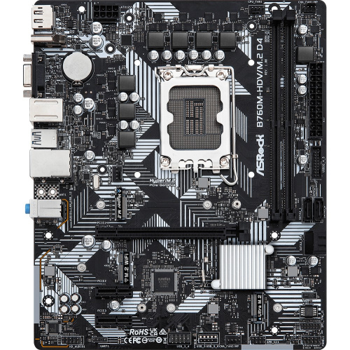 Материнская плата Asrock B760M-HDV/M.2 D4