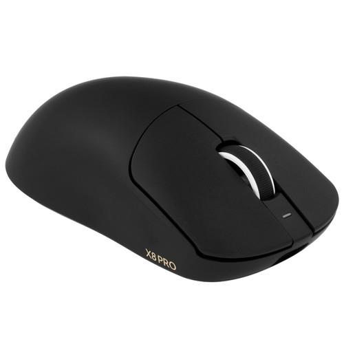 Мышь беспроводная/проводная Attack Shark X8Pro черный Мышь беспроводная/проводная Attack Shark X8Pro черный — Кнопки, колесо и покрытие