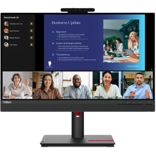 Монитор Lenovo ThinkVision T24v-30 (63D8MAT3UK) черный