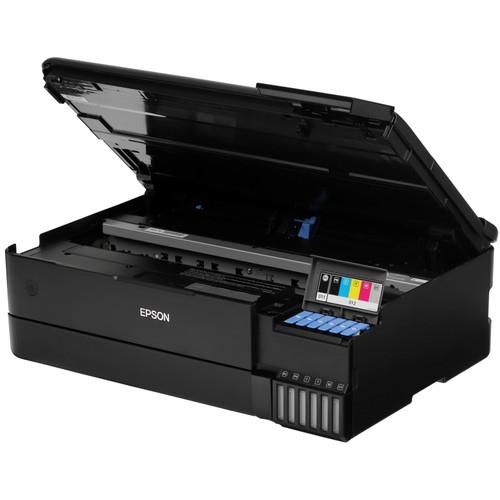 МФУ струйное Epson L8180 МФУ струйное Epson L8180 — Разъёмы и способы подключения