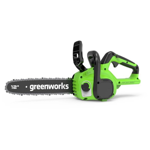 Цепная пила GreenWorks GD24CS30K4 c АКБ 4Ач и ЗУ (2007007UB)