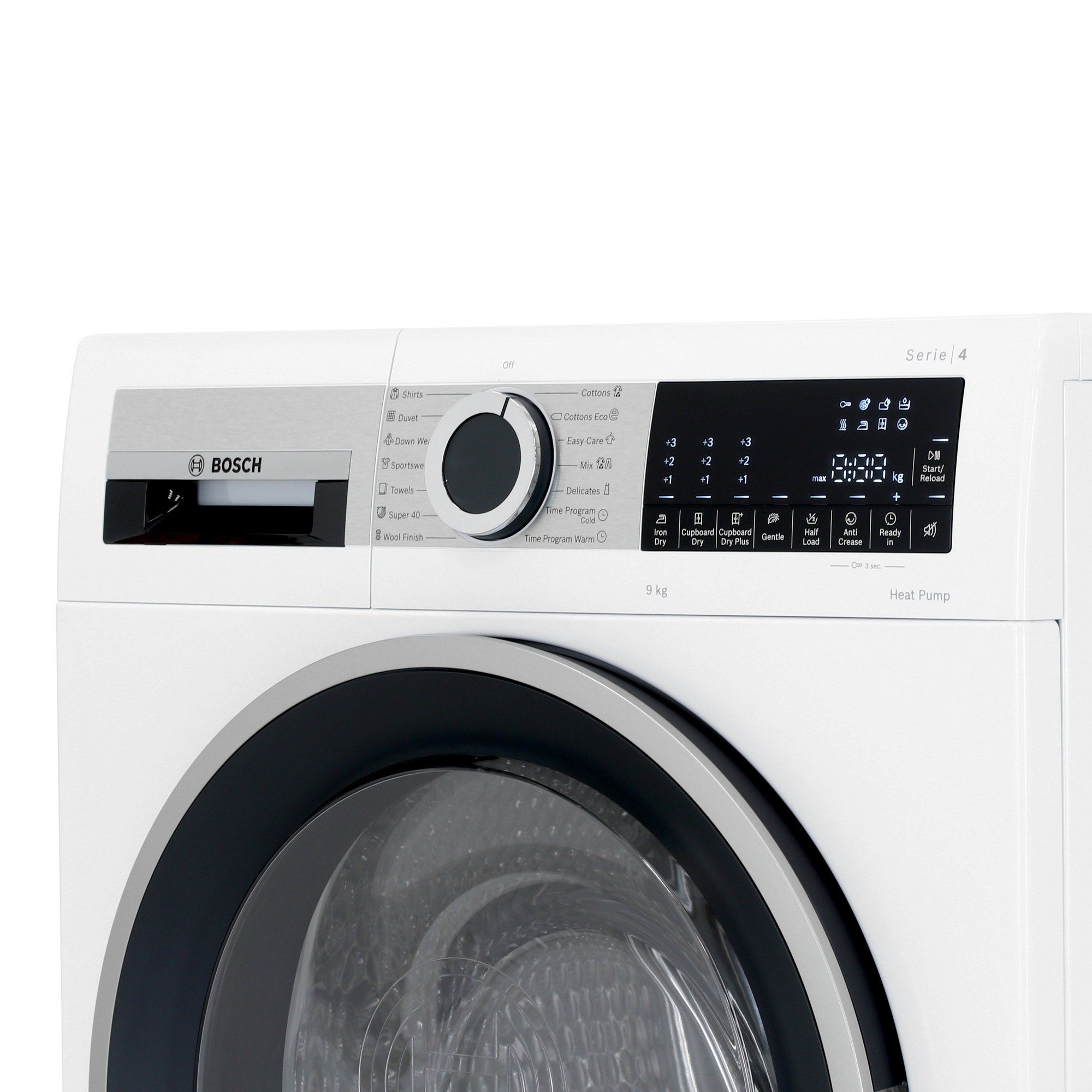 Сушильная машина Bosch WQG1420AME белый Сушильная машина Bosch WQG1420AME белый — Детали конструкции