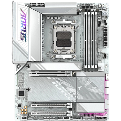 Материнская плата Gigabyte X870E Aorus Elite Wifi7 Ice