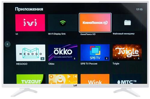 39.5" (100 см) LED-телевизор Leff 40F541T белый