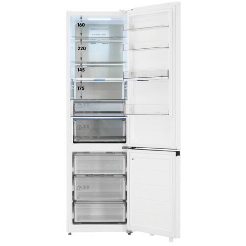 Холодильник с морозильником Midea MDRB601MME01 белый Холодильник с морозильником Midea MDRB601MME01 белый — Дополнительный ракурс