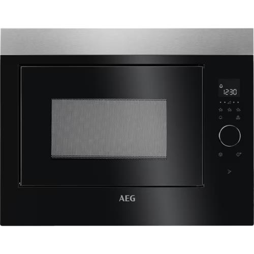 Встраиваемая микроволновая печь AEG MBE2658SEM черный