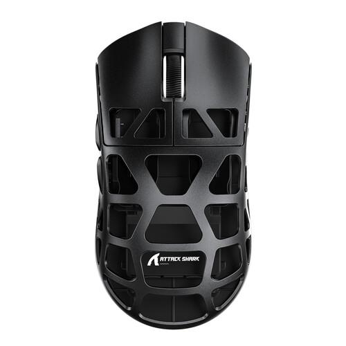 Мышь беспроводная/проводная Attack Shark R3 [SharkR3Black] черный