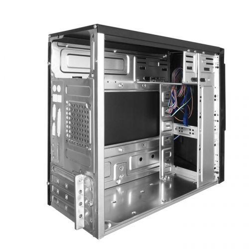 Корпус ExeGate EX284032RUS Minitower BA-203U Black, mATX, без БП, 2*USB+1*USB3.0, Audio