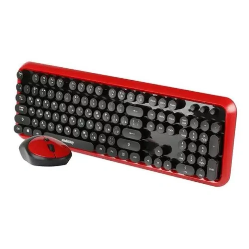 Комплект клавиатура и мышь SMARTBUY SBC-620382AG-RK черный/красный