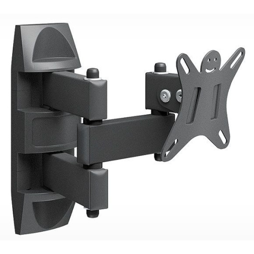 Кронштейн для телевизора Holder LCDS-5039 металлик 10"-26" до25кг поворот и наклон