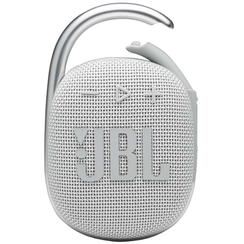 Портативная акустическая система JBL Clip 4 (JBLCLIP4WHT) белый