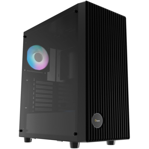 Корпус Ocypus Gamma C70 BK ARGB (Gamma-C70-BKG400XX-GL) (ATX, без БП, 1хUSB2.0, 1хUSB3.0, с окном)