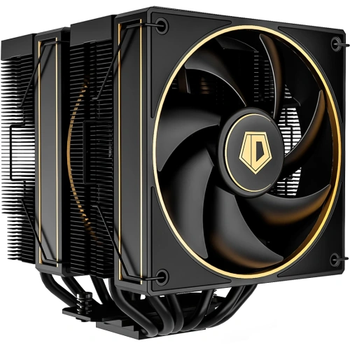 Кулер ID-COOLING Frozn A620 GDL LGA1700/1200/115X/AM5/AM4 (TDP 260W, PWM, черно-золотой, 6 тепл.трубок + медная база, Dual Fan 120mm) RET
