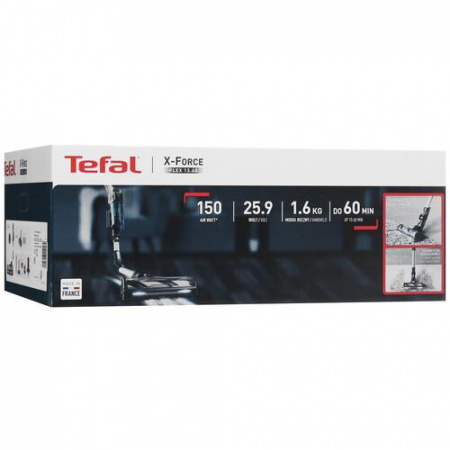 Пылесос  вертикальный  Tefal Aqua TY9AC1WO  синий