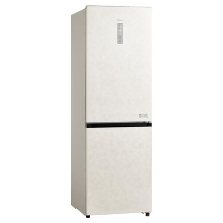 Холодильник с морозильником   Midea MDRB471MGF33O бежевый