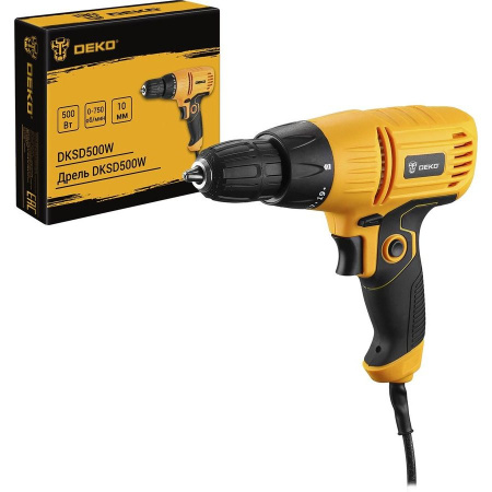 Дрель-шуруповерт Deko DKSD500W (063-4053)