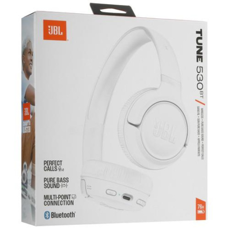 Беспроводные наушники JBL Tune 530BT  белый 2025