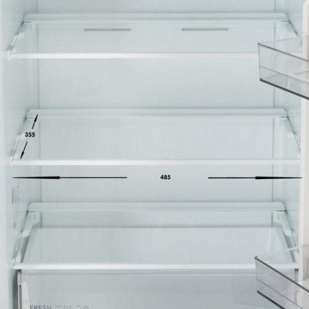 Холодильник с морозильником   Midea MDRB471MGF33O бежевый