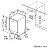 Встраиваемая посудомоечная машина Bosch SPV2HMX42E