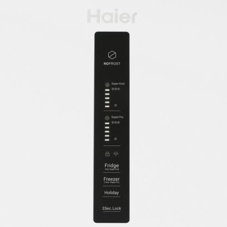 Холодильник с морозильником   Haier CEF535AWG белый