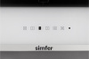 Вытяжка наклонная Simfer SM63W1 белый/белый, серебристый