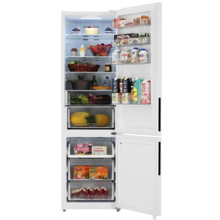 Холодильник с морозильником   Midea MDRB600MMF01 белый