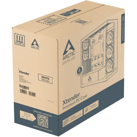 Корпус ARCTIC Xtender (White) (ACPCC00014A)