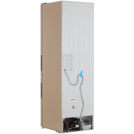 Холодильник с морозильником   Haier CEF537AGG золотистый