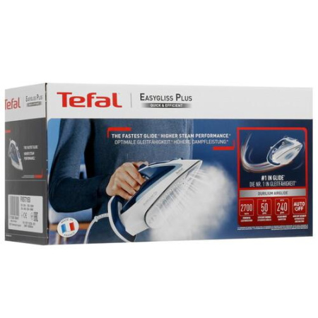Утюг Tefal Easygliss Plus FV5771E0 синий
