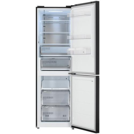 Холодильник с морозильником   Midea MDRB470MIE22OM черный