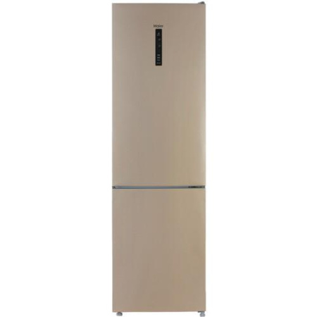 Холодильник с морозильником   Haier CEF537AGG золотистый