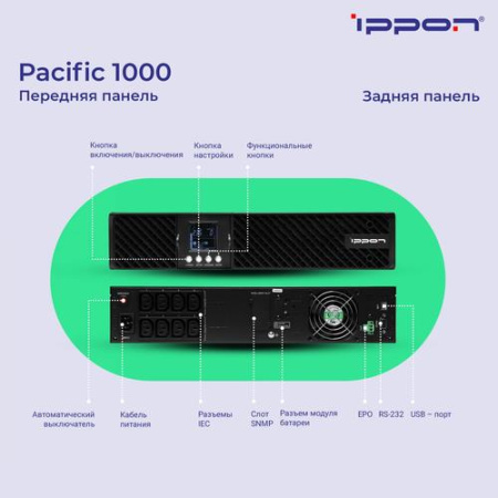 ИБП Ippon Pacific 1000