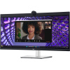 Монитор DELL P3424WEB черный/серебристый