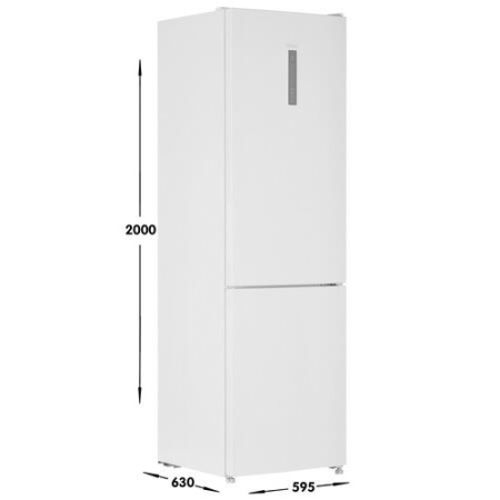 Холодильник с морозильником   Haier CEF537AWD белый