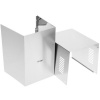 Вытяжка каминная Haier HVX-C672TX серебристый/черный
