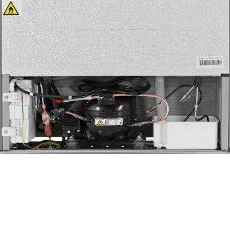 Холодильник с морозильником   Midea MDRB599MMF46 серебристый