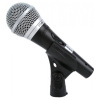Микрофон проводной Shure PGA48-QTR-E черный/серебристый