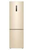 Холодильник с морозильником   Haier C4F640CGGU1 золотистый